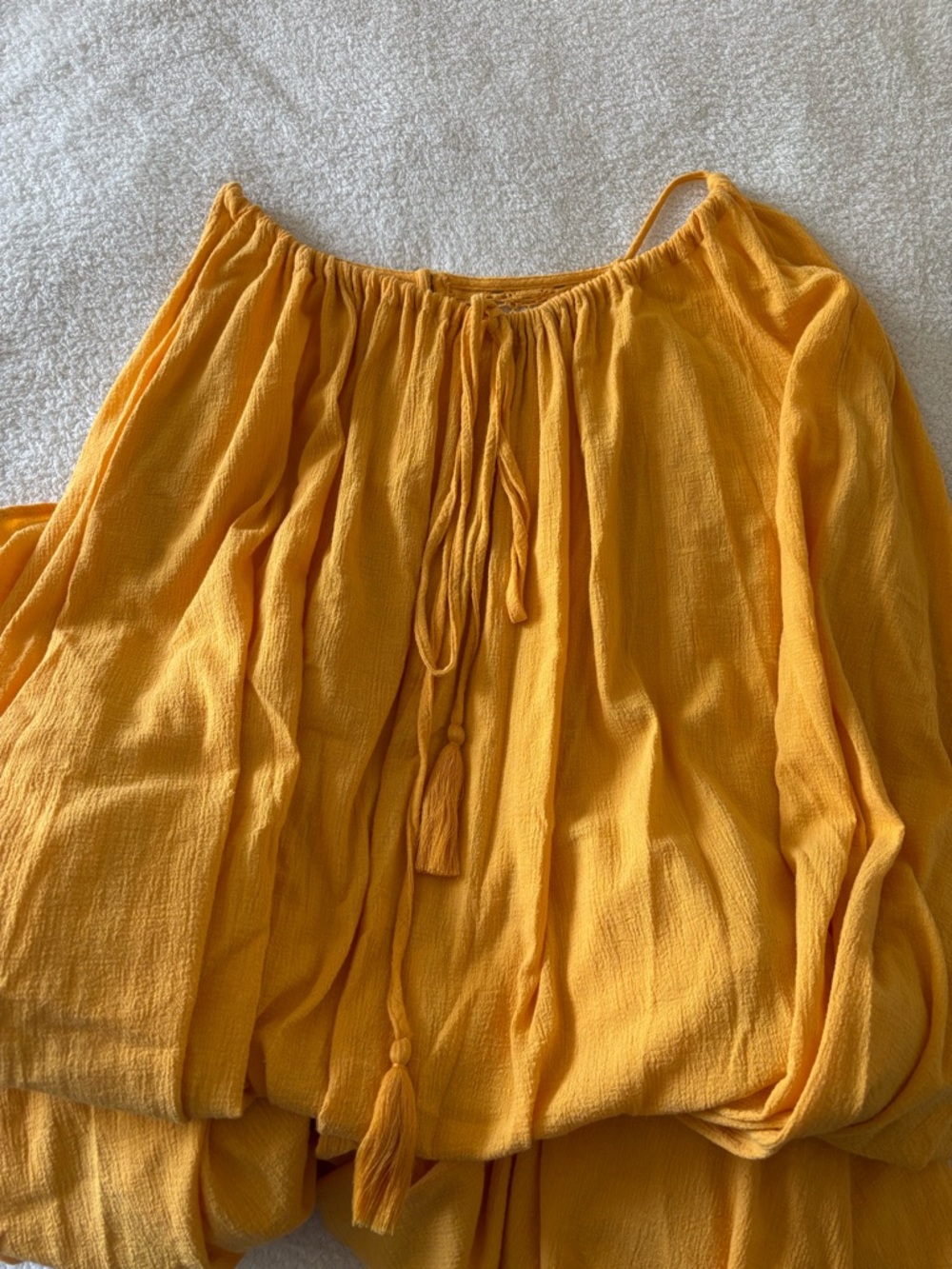 Free People Sunshine Yellow Spaghetti-Strap Maxi Dress - Picture 8 of 10